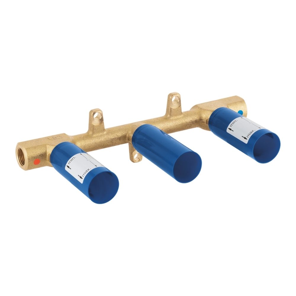 Bộ âm cho vòi gắn tường 3 lỗ GROHE 29025002 - Ảnh 4