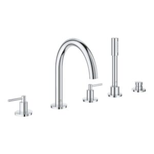 Vòi bồn tắm 5 lỗ nóng lạnh kèm tay sen Atrio GROHE 29407000