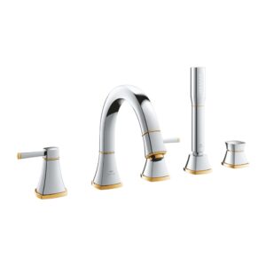 Vòi bồn tắm 5 lỗ nóng lạnh kèm tay sen Grandera GROHE 29415IG0