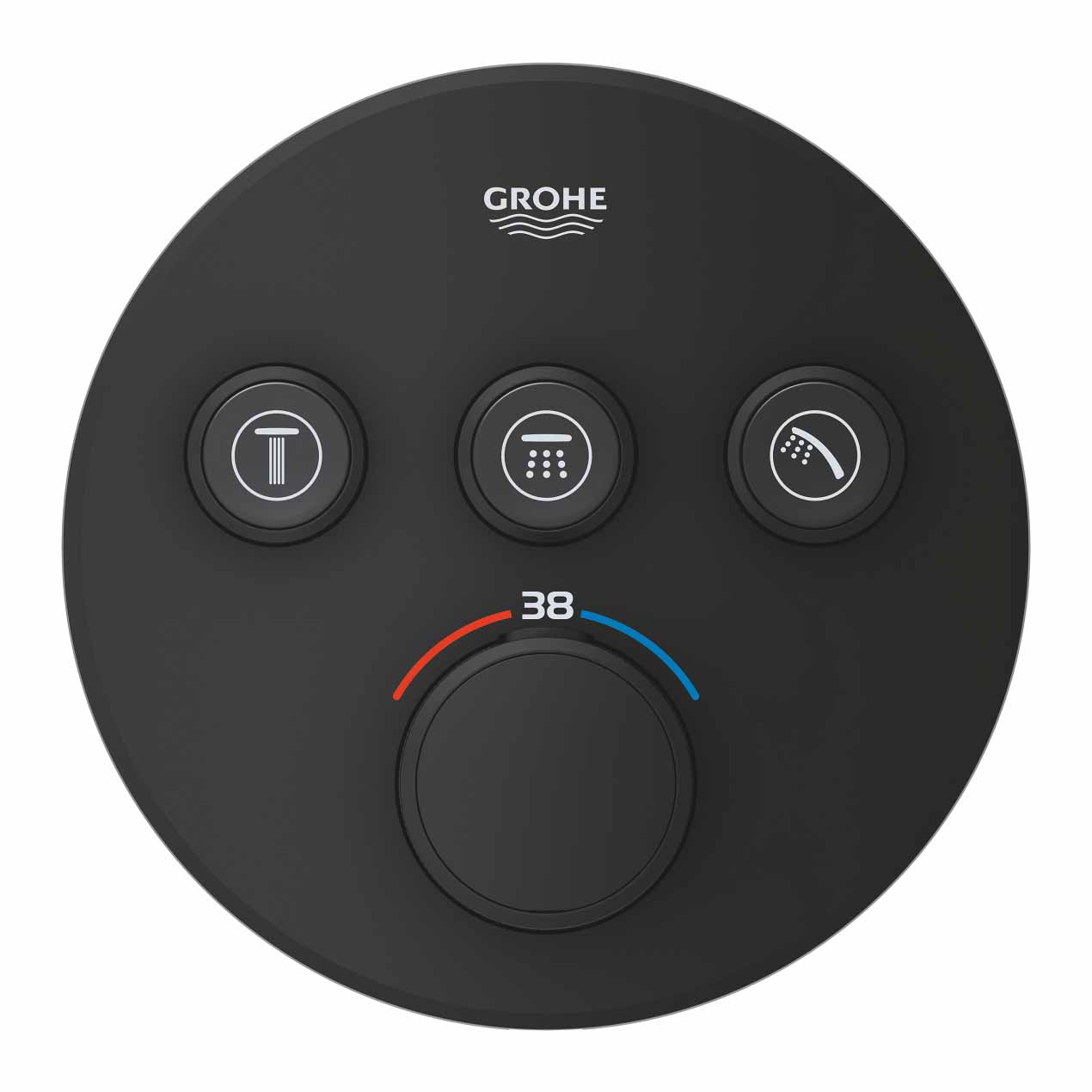Van nhiệt độ kèm chuyển hướng 3 đường Grohtherm SmartControl GROHE 29508KF0 - Ảnh 6