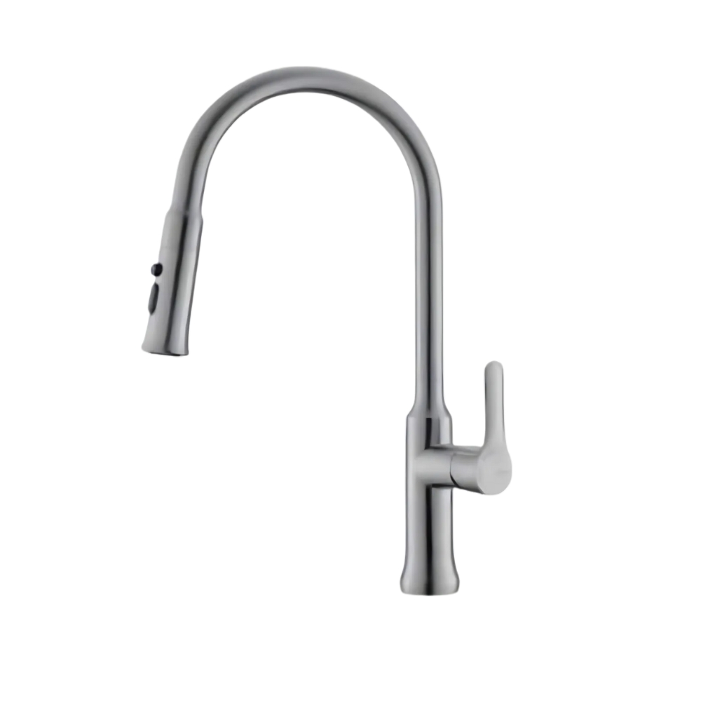 Vòi Lavabo bếp dây rút nóng lạnh LUXTA L3219E