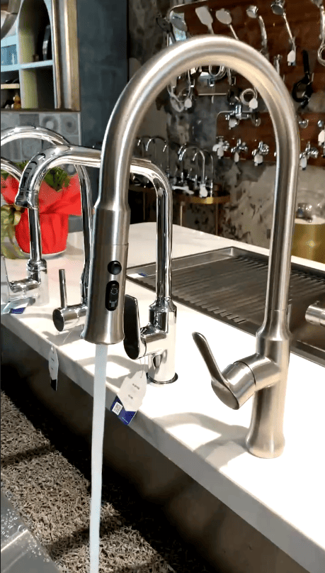 Vòi Lavabo bếp dây rút nóng lạnh LUXTA L3219E - Ảnh 7