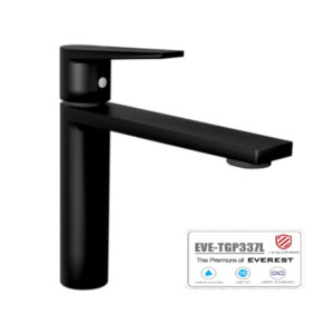 Vòi Lavabo Mạ Niken Đen EVE-TGP337L