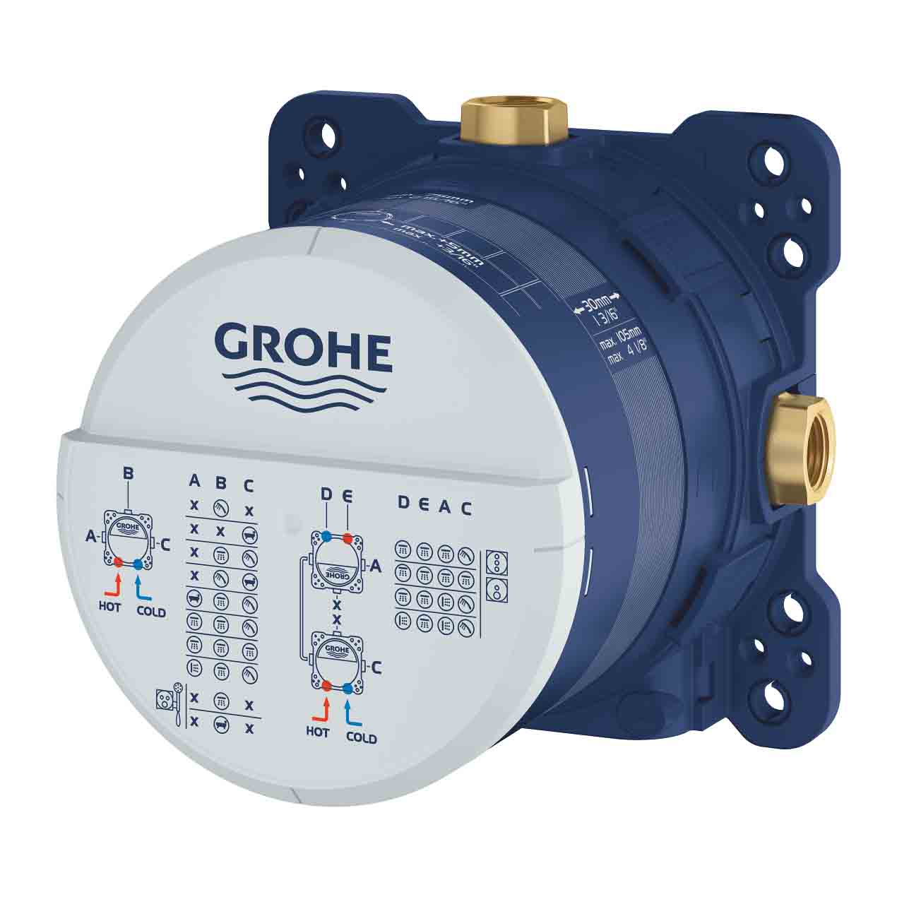 Phụ kiện âm tường GROHE 35603000 - Ảnh 5