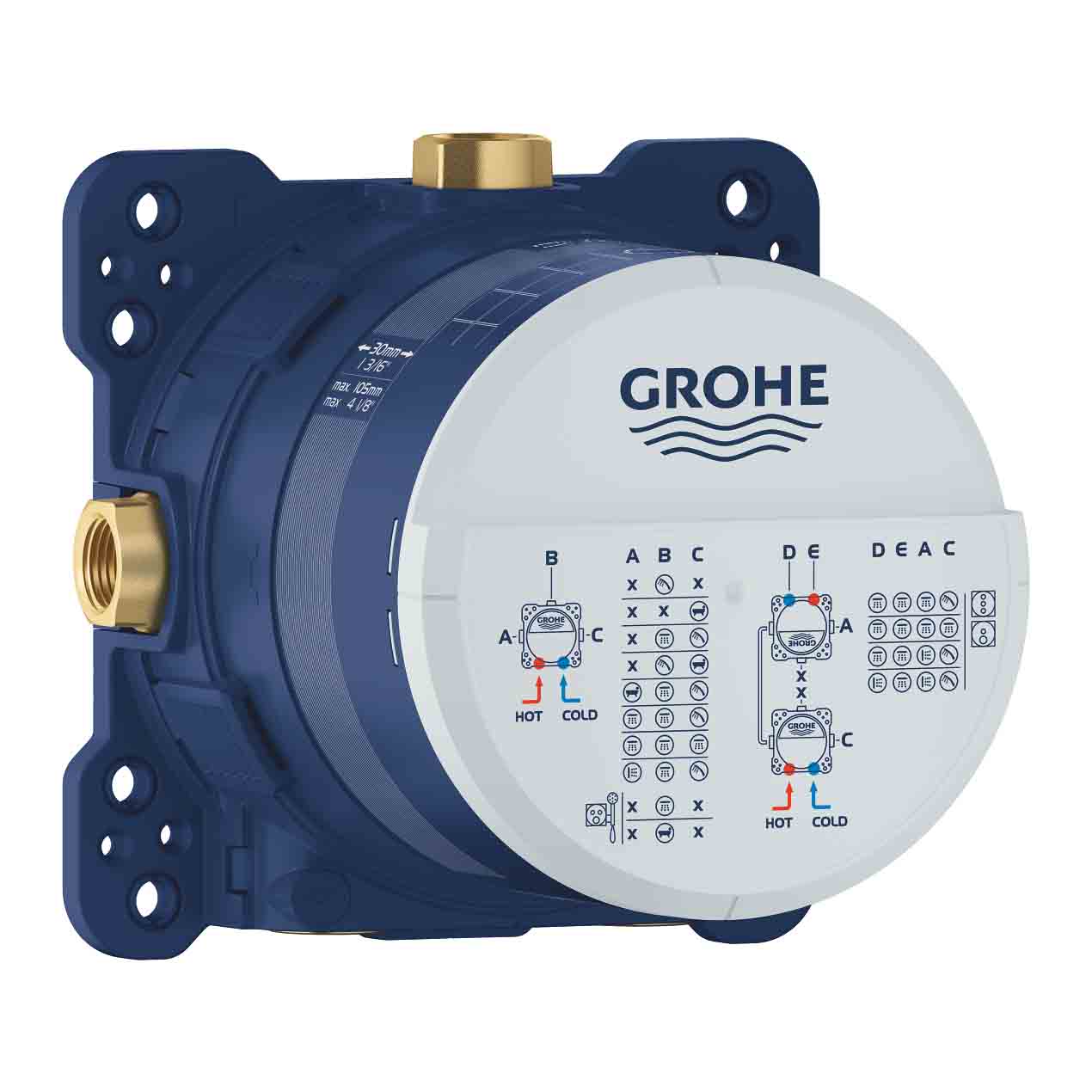 Phụ kiện âm tường GROHE 35603000 - Ảnh 8