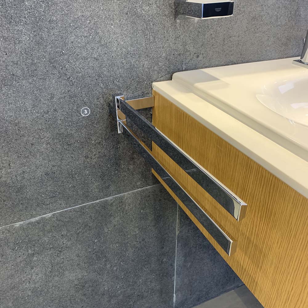 Thanh treo khăn đôi Selection Cube GROHE 40768000 - Ảnh 9