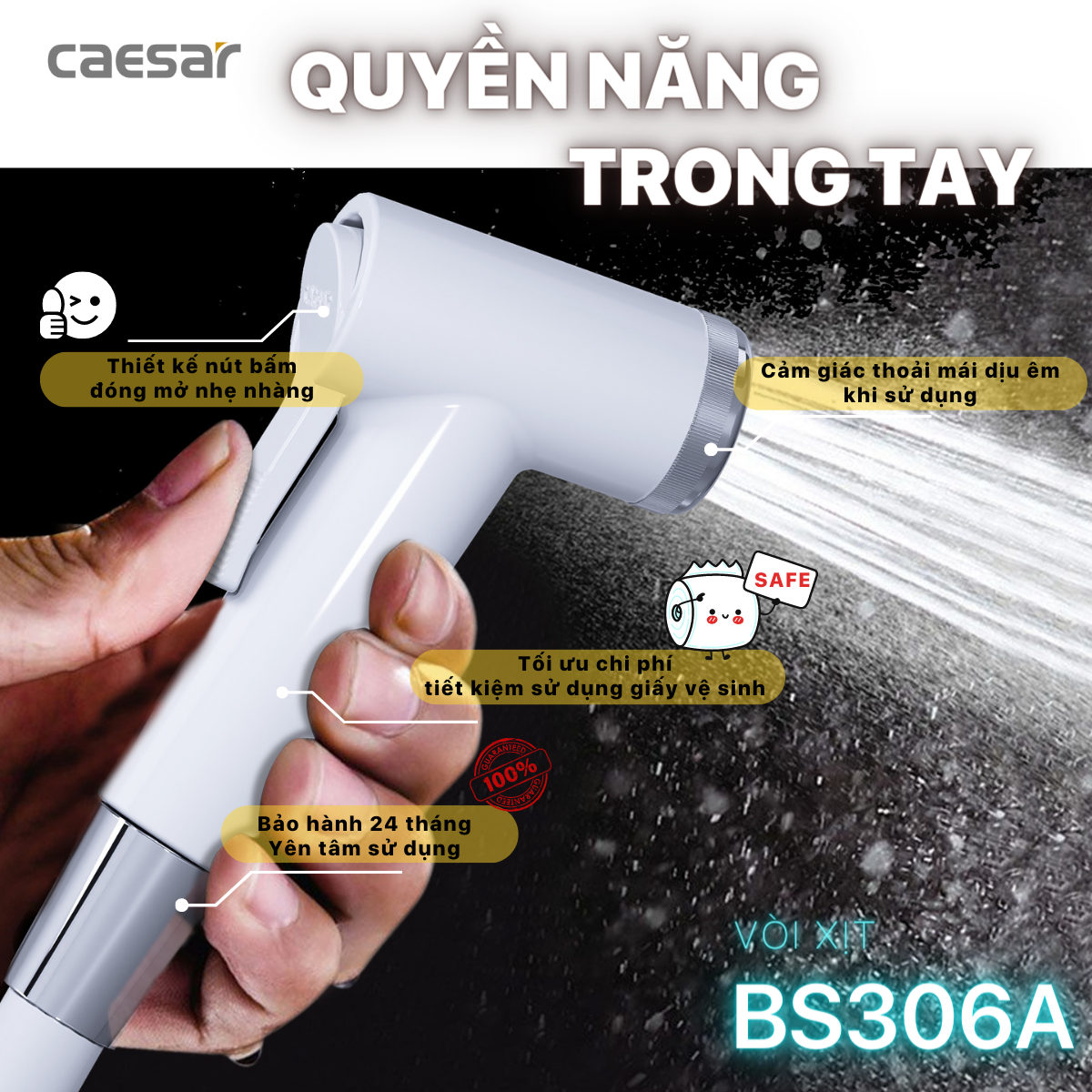 Vòi xịt - BS306A - Ảnh 2