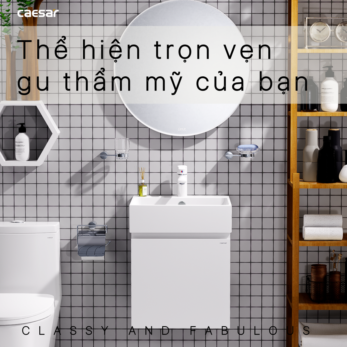 Lavabo và tủ treo LF5261- EH05261AV - Ảnh 5