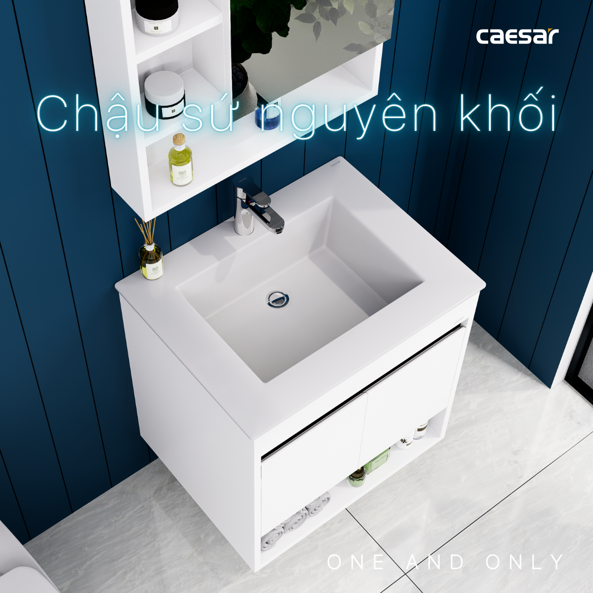Lavabo + Tủ treo - LF5030 + EH15030AV - Ảnh 6