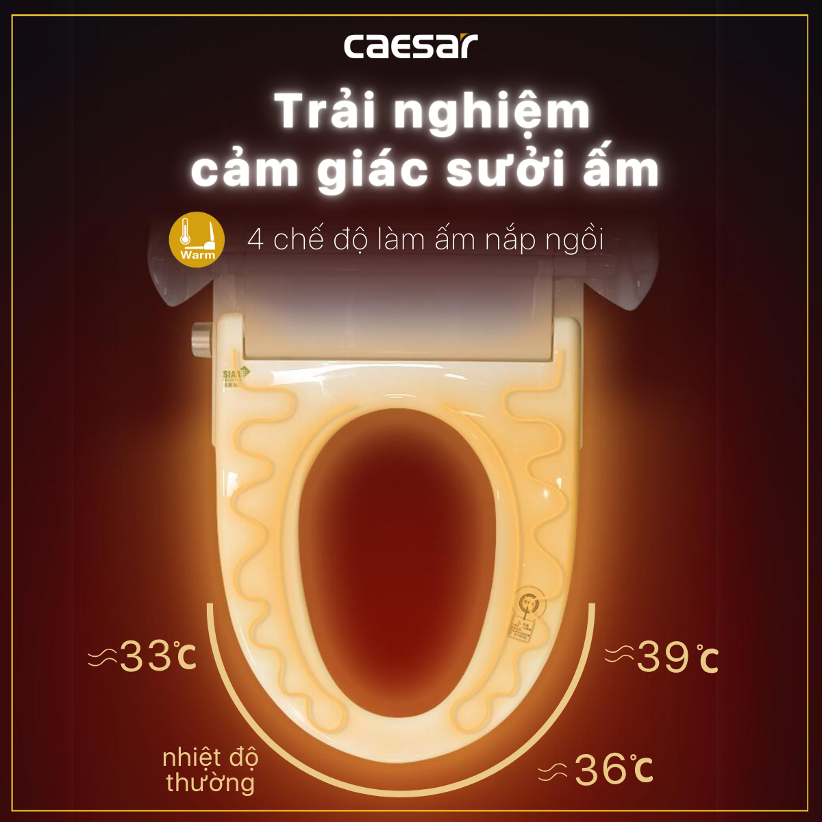 Bồn cầu một khối kết hợp nắp điện tử C1356F + TAF512H - Ảnh 9