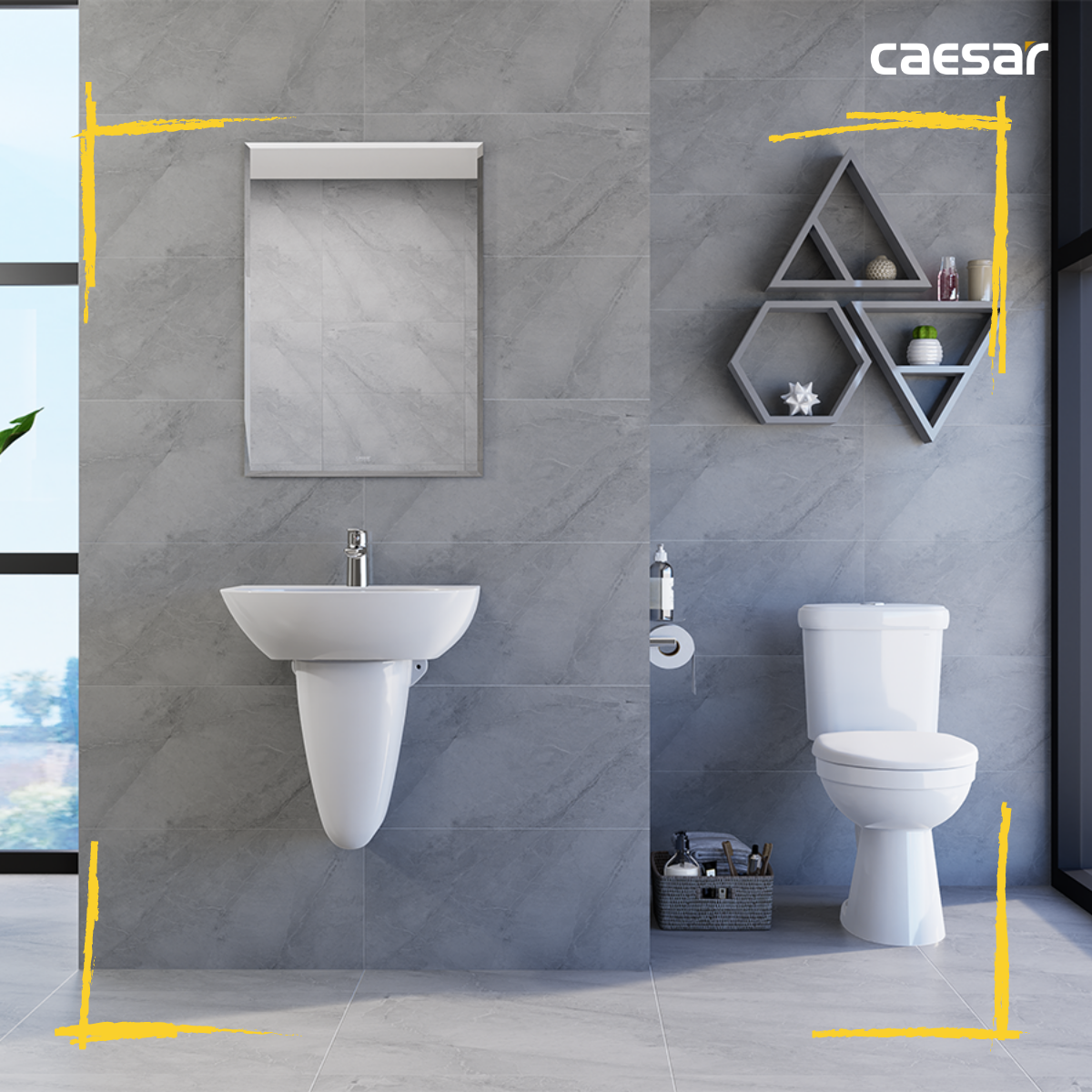 Bồn Cầu Hai Khối - CT1338 - Ảnh 9