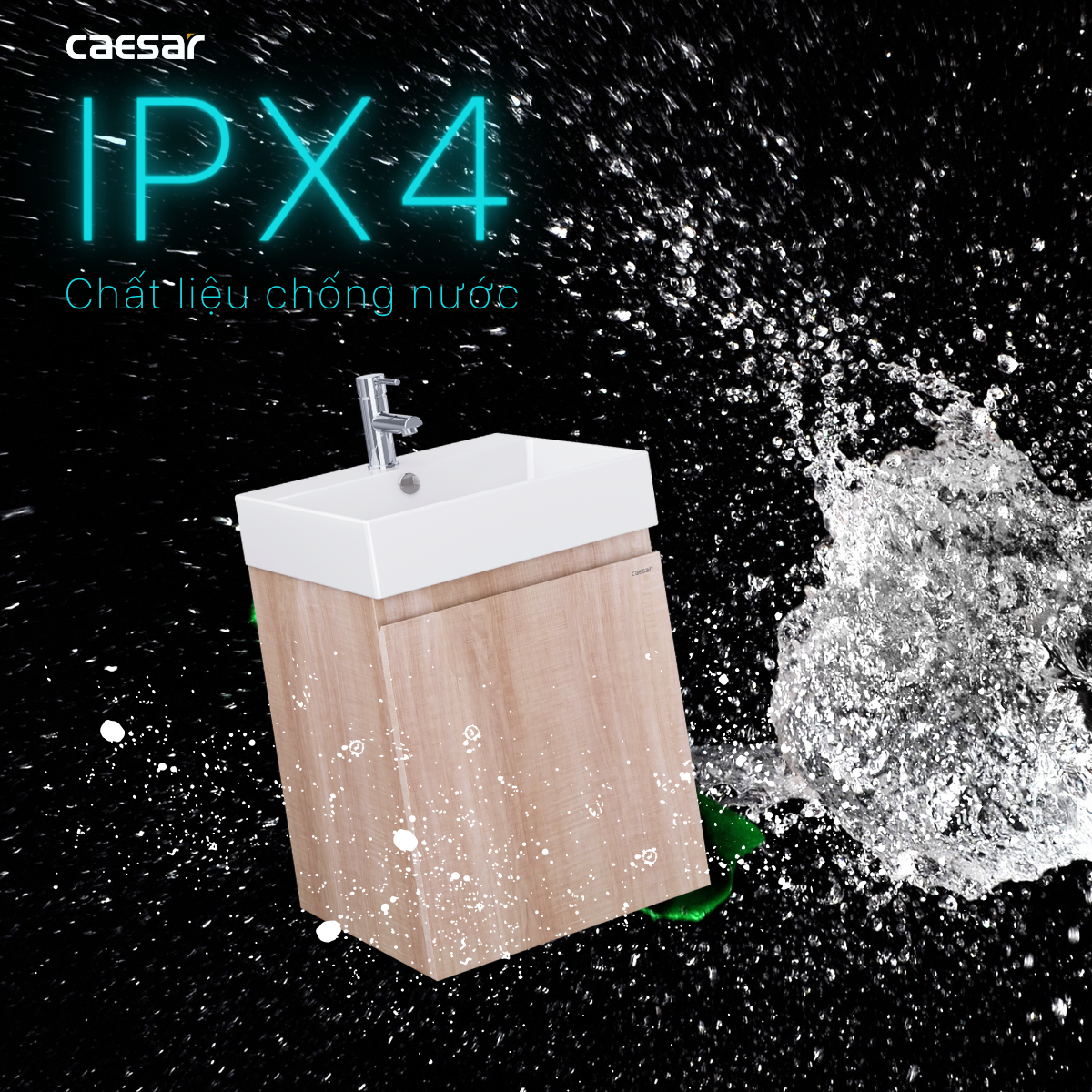 Lavabo kết hợp tủ treo LF5263 + EH05263AW7V - Ảnh 7