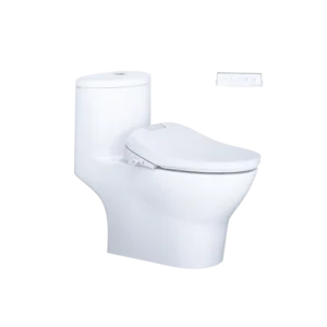 Bồn Cầu một khối kết hợp với nắp điện tử - C1375F + TAF610H