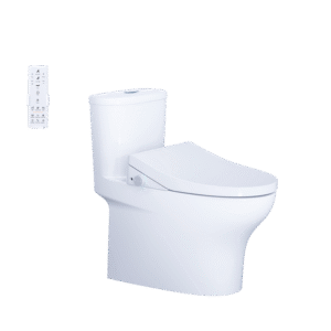 Bồn Cầu Một Khối kết hợp nắp điện tử - C1394F + TAF610H