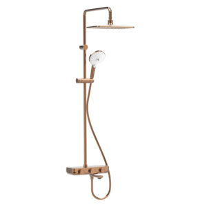Bộ sen cảm biến nhiệt EasySet Exposed – 3 Way Màu Vàng Hồng