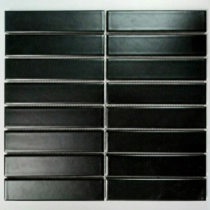 Gạch Mosaic Màu Đen Mờ Nhập Khẩu Y33F808 | Y33F08M