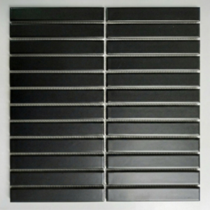 Gạch Mosaic Màu Đen Mờ Nhập Khẩu Y22F808 | Y22F08M