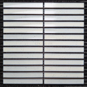 Gạch Mosaic Màu Trắng Thanh Lõm Nhập Khẩu BHTH01036