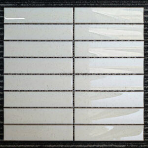 Gạch Mosaic Màu Trắng Thanh Lõm Nhập Khẩu Y33FW20A