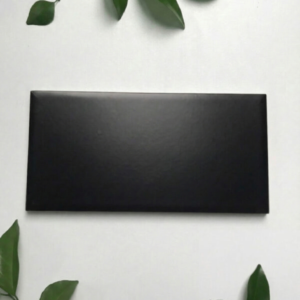 Gạch Thẻ Màu Đen 7.5×15 Nhập Khẩu M751507Y | MB75156 Men Mờ