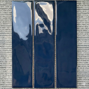 Gạch Thẻ Màu Xanh Dương 6.8×28 Nhập Khẩu H0868H | M6818H Men Bóng Gợn