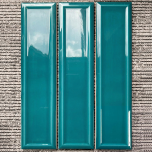 Gạch Thẻ Màu Xanh Ngọc 6.8×28 Nhập Khẩu K1868S-C | M6804S-C Men Bóng Lõm