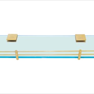 Kệ kính mạ vàng PVD cao cấp HT 5021
