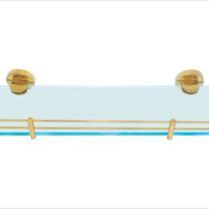 Kệ kính mạ vàng PVD cao cấp HT 5031