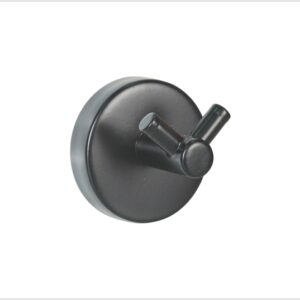 Móc khăn đơn mạ đen HT 820-37