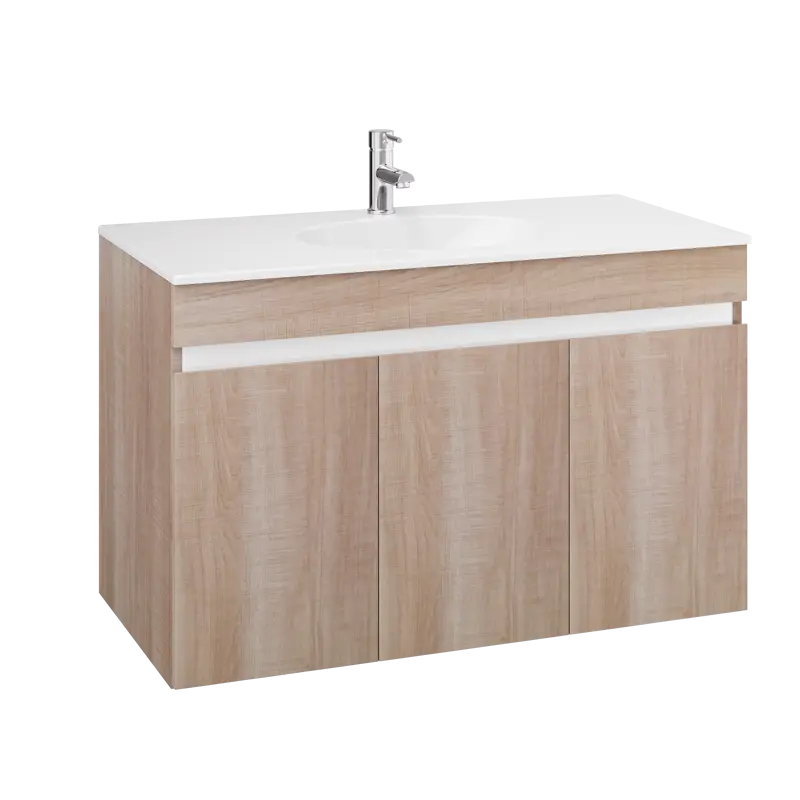 Lavabo kết hợp tủ treo lavabo - LF5028 + EH15028AW7V