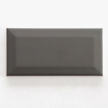 GẠCH THẺ ỐP TƯỜNG MÀU XÁM ĐẬM MỜ VÁT 75X150 M751503XY