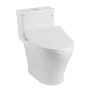 Bồn cầu một khối kèm nắp rửa cơ ECOWASHER MS857DE4 cao cấp, chính hãng | TOTO