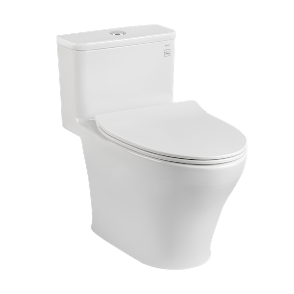 Bồn cầu một khối kèm nắp đóng êm TC600VS MS857DT8 cao cấp, chính hãng | TOTO