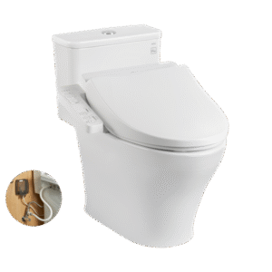 Bồn cầu một khối kèm nắp rửa điện tử WASHLET dòng C2 cơ bản - TCF23710AAA MS857DW18 cao cấp, chính hãng | TOTO