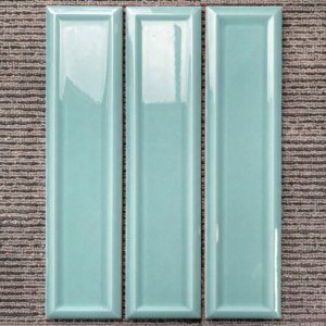 Gạch Thẻ Màu Xanh Ngọc 6.8×28 Nhập Khẩu K1868S-A | M6804S-A Men Bóng Lõm