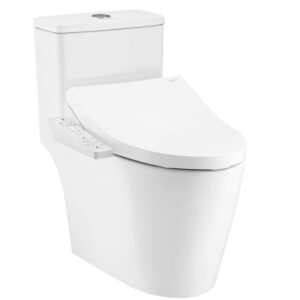 Bồn Cầu Hai Khối COTTO C167507(CV3) Nắp Rửa Điện Tử