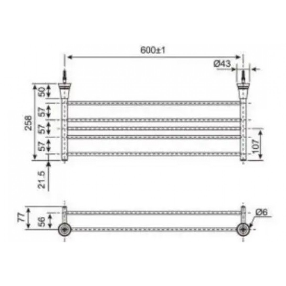 Kệ Khăn American Standard WF-6587 Seva 2 Tầng - Ảnh 3