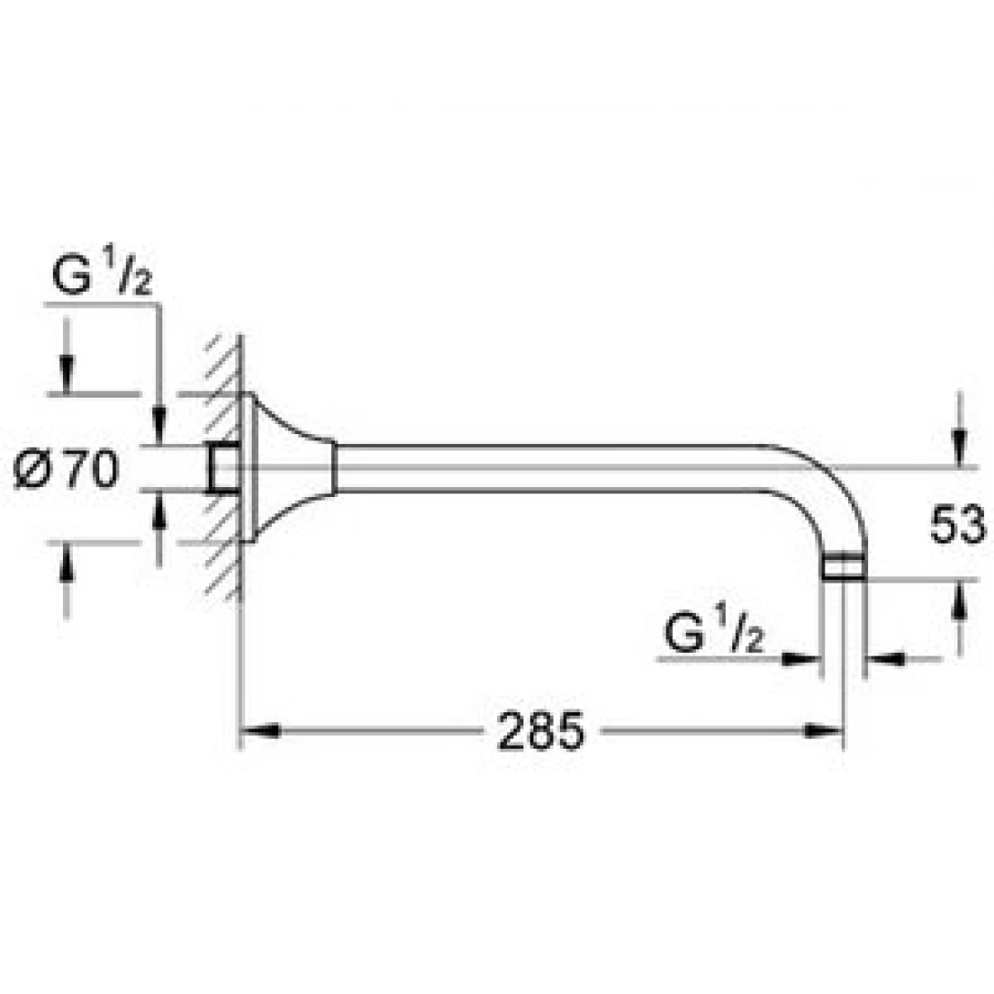 Thanh Treo Sen Grohe Grandera 27986IG0 - Ảnh 3