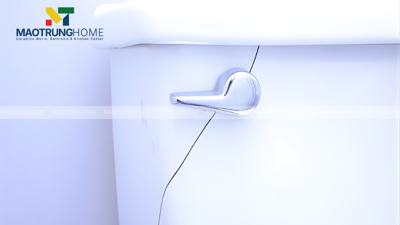 Két nước bị nứt vỡ làm nước bị rò rỉ