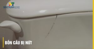 Bồn cầu bị nứt: 7 nguyên nhân, cách xử lý và khi nào thay mới