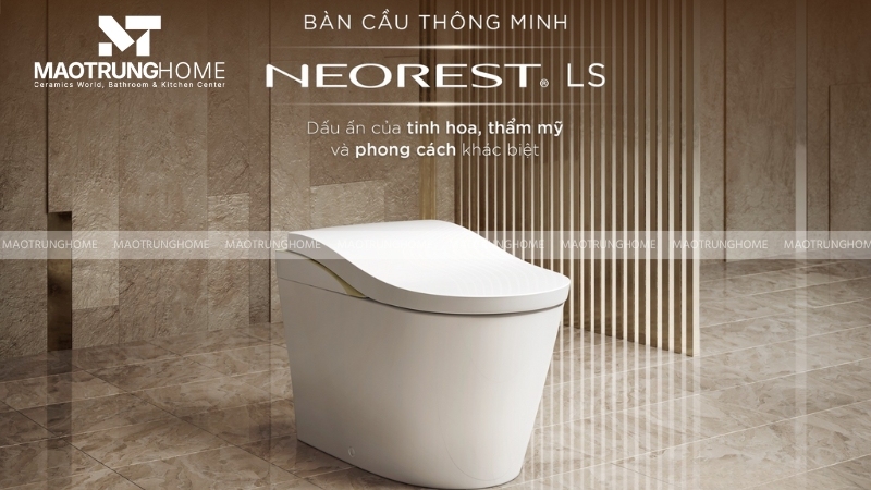 Bồn cầu thông minh TOTO NEOREST NX II – CS901VT/T53P100VR với thiết kế tinh xảo