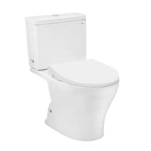 Bồn cầu 2 khối kèm nắp rửa cơ ECOWASHER TCW1211A CS326DE4 cao cấp, chính hãng | TOTO