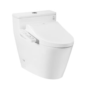 Bồn cầu 1 khối kèm nắp rửa điện tử WASHLET dòng C2 TCF23460AAA MS625CDW17 cao cấp, chính hãng | TOTO
