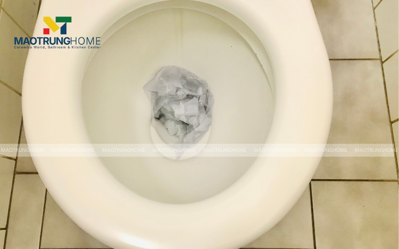 Mức độ tắc nghẽn của bồn cầu nhẹ