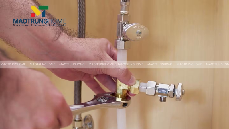 Lắp đặt đường cấp nước