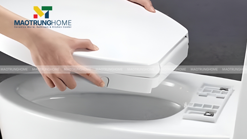 Lắp đặt nắp bồn cầu (bao gồm nắp điện tử)