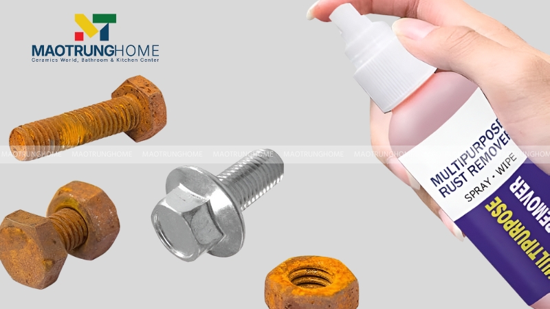 Nguyên nhân và cách xử lý ốc vít cũ bị rỉ sét