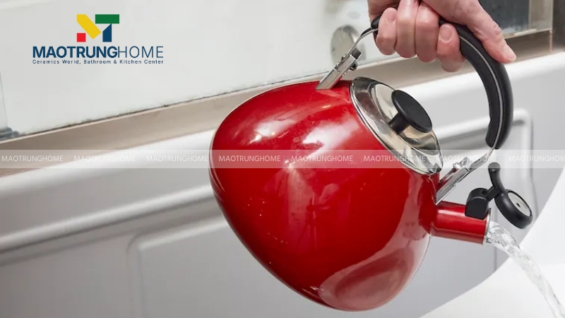 Sử dụng nước nóng