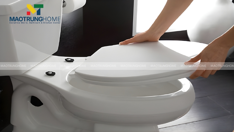 Bạn cần làm sạch toàn diện các bộ phận của bồn cầu
