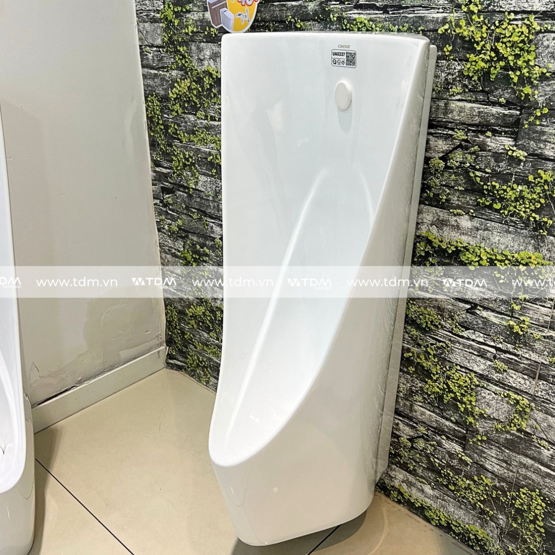 Bệ Tiểu Cảm Ứng CAESAR UA0237 Treo Tường - Ảnh 4